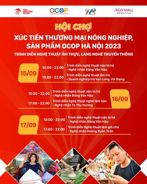 HỘI CHỢ NÔNG NGHIỆP HÀ NỘI 2023