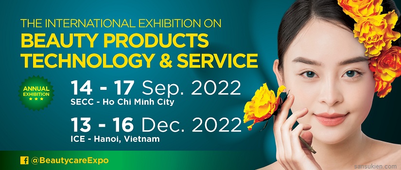 BEAUTYCARE EXPO HCM 2022 – Triển lãm Quốc tế sản phẩm dịch vụ Thẩm mỹ, làm đẹp tại TP. HCM