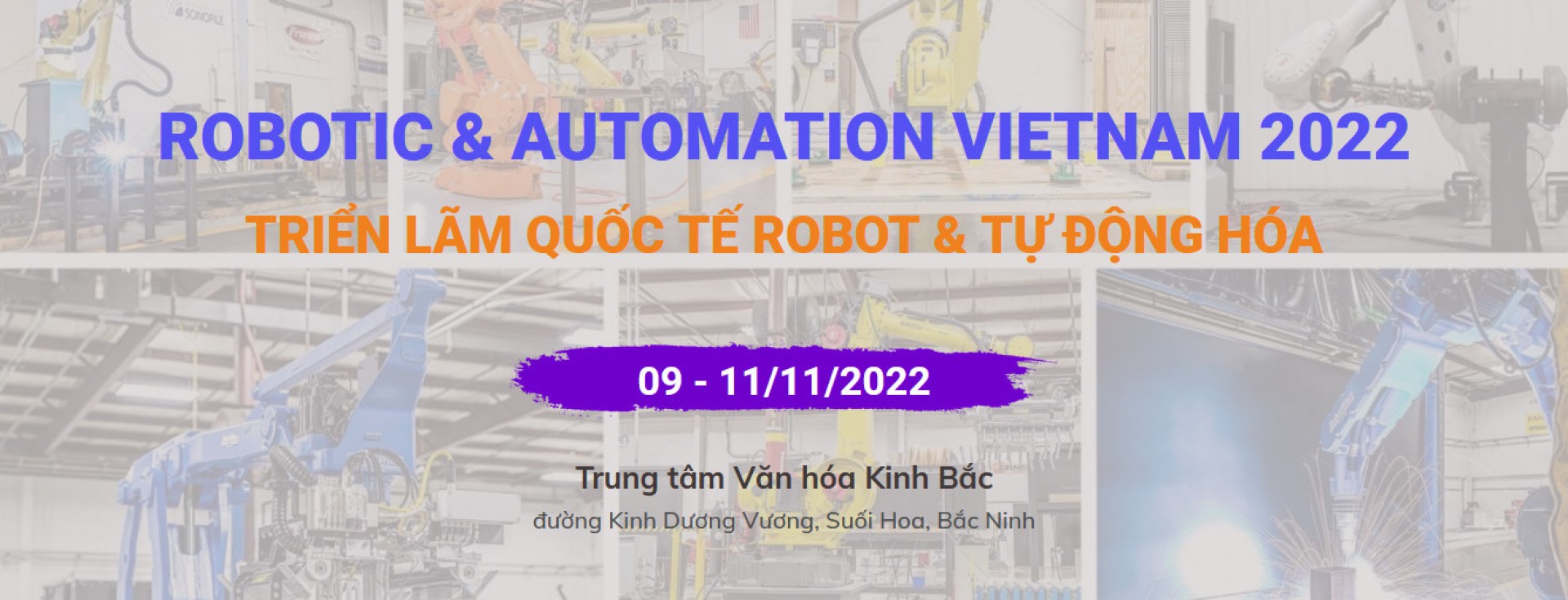 RAV Bắc Ninh 2022 - Triển lãm Quốc tế Robot & Tự động hóa Việt Nam Đăng ký