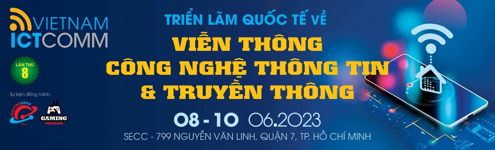 Vietnam ICTComm 2023 - Triển lãm Quốc tế về Viễn thông, Công nghệ Thông tin & Truyền thông Đăng ký