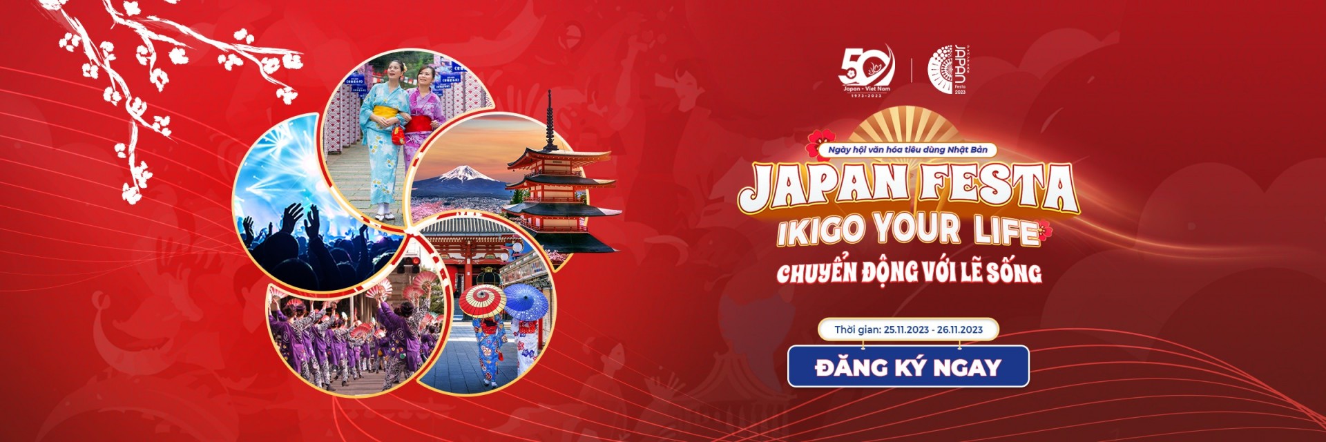 Japan Festa 2023 - Ngày hội văn hoá tiêu dùng Nhật Bản Đăng ký