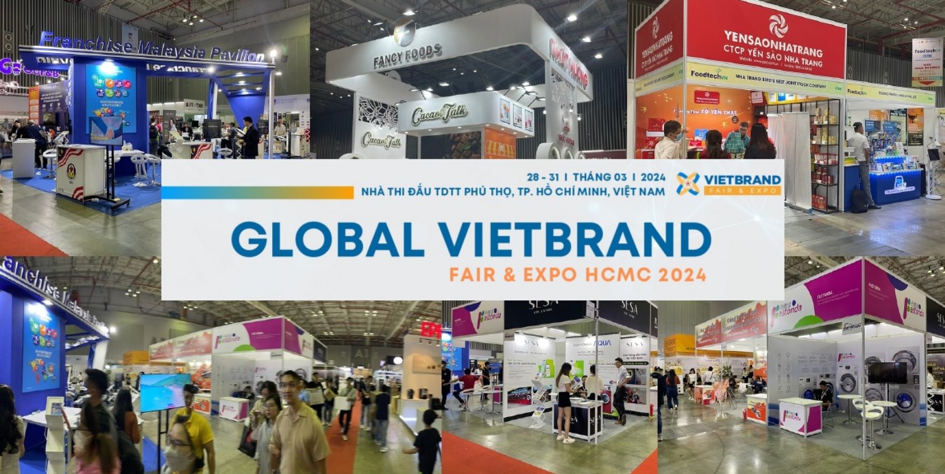 Global VietBrand 2024 - Triển lãm Hội chợ Quốc tế Bánh Kẹo & Đồ Uống Đăng ký