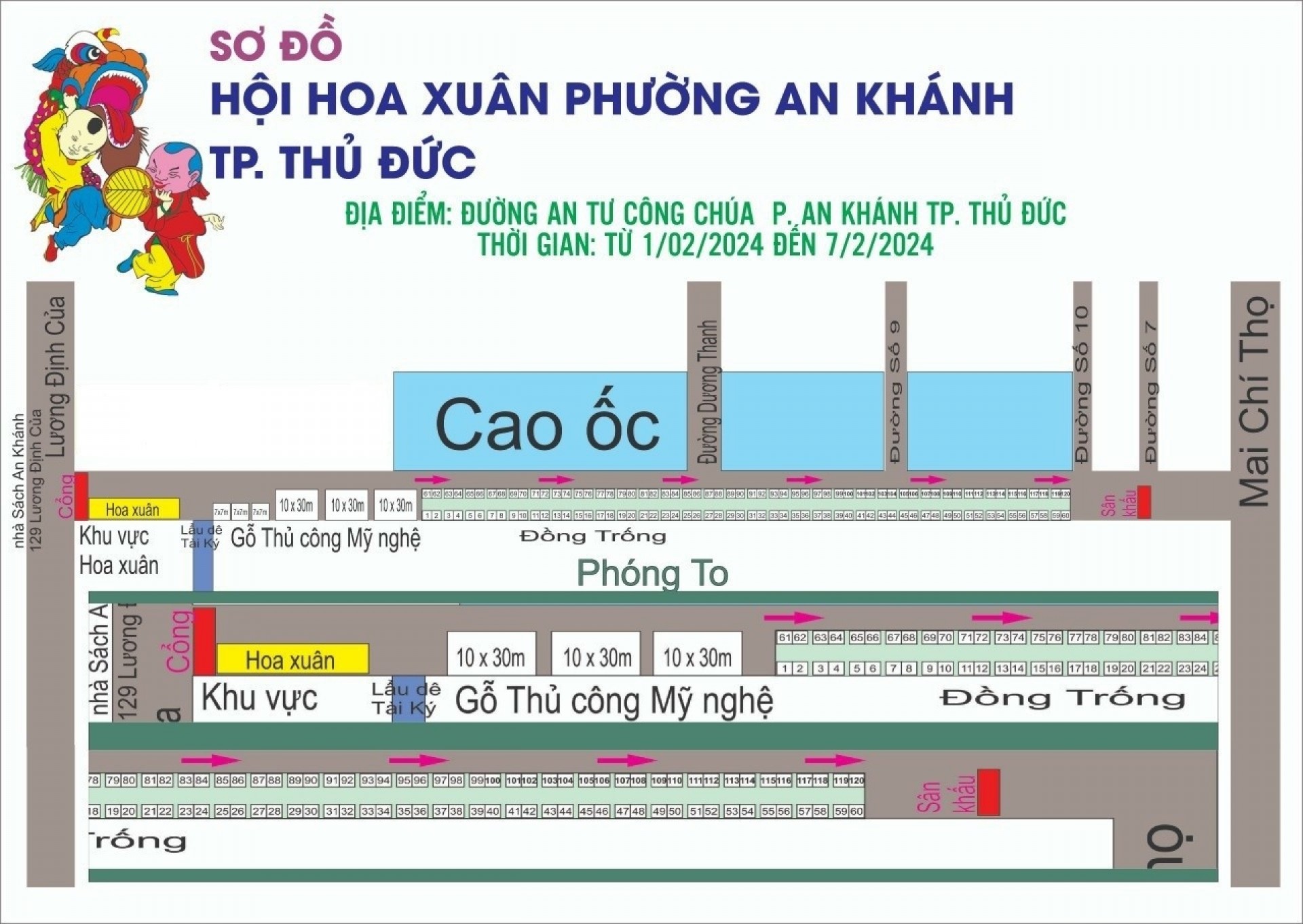 Hội hoa Xuân Giáp Thìn 2024 - phường An Khánh, thành phố Thủ Đức Đăng ký