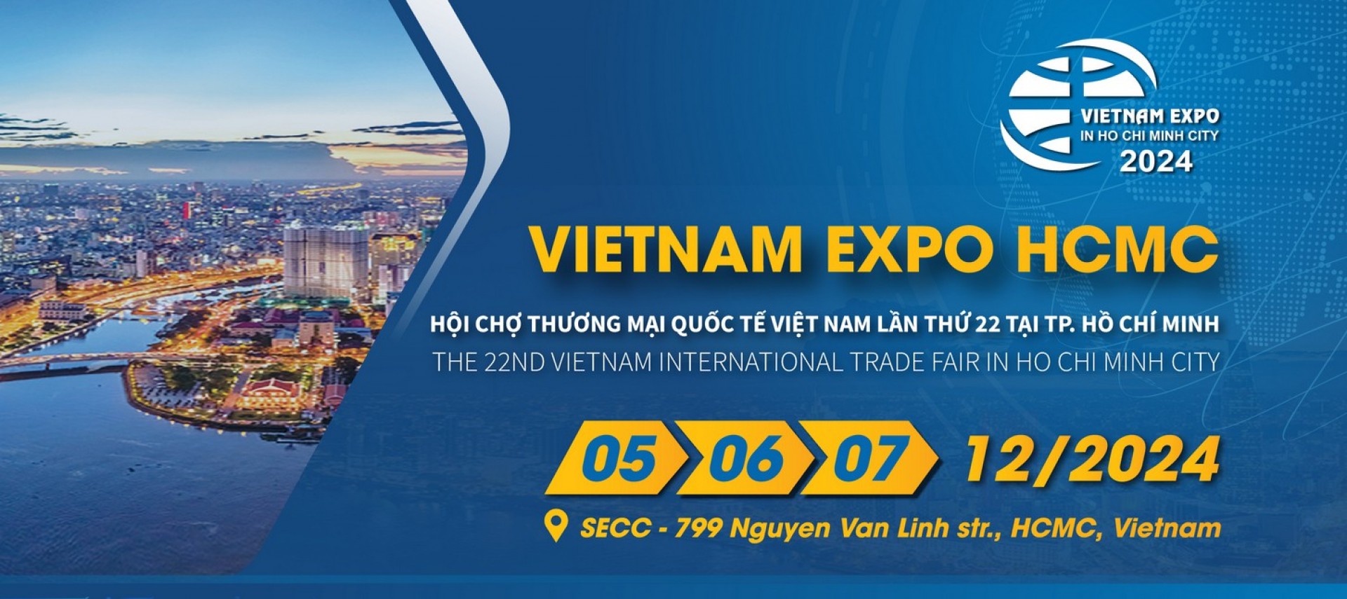 Vietnam Expo HCM 2024 - Hội chợ Thương mại Quốc tế Việt Nam Đăng ký