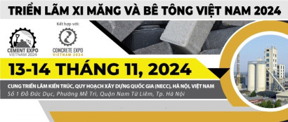 Cement & Concrete Expo Vietnam 2024 - Triển lãm Xi măng & Bê tông Việt Nam 2024 Đăng ký