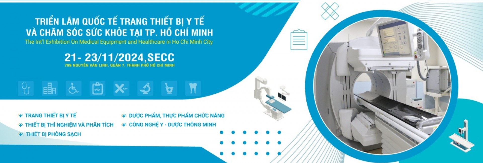 Medicare Expo HCMC 2024 - Triển Lãm Quốc Tế Trang Thiết Bị Y Tế và Chăm Sóc Sức Khỏe tại TP.HCM Đăng ký