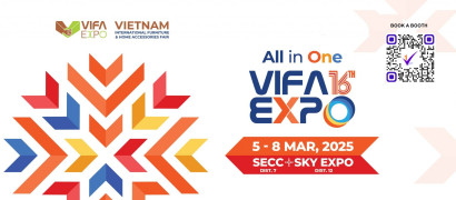 VIFA EXPO 2025 - Hội chợ Quốc tế Đồ gỗ & Mỹ nghệ Xuất khẩu Việt Nam Đăng ký