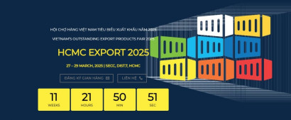 HCMC Export 2025 - Hội chợ Hàng Việt Nam tiêu biểu Xuất khẩu năm 2025 Đăng ký