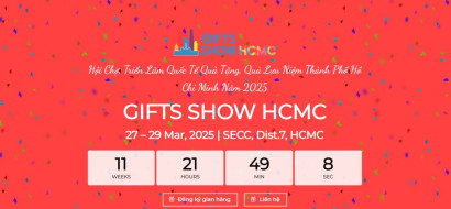 HCMC Gifts Show 2025 - Hội chợ Triển lãm Quốc tế Quà tặng Quà lưu niệm TP.HCM Đăng ký