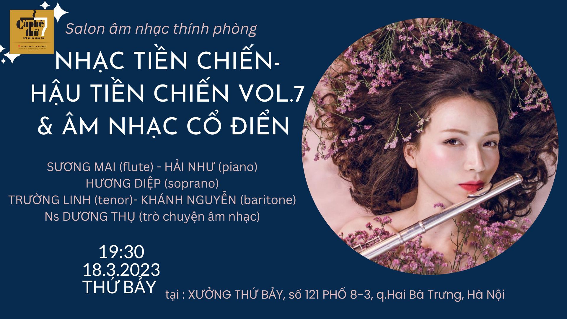 Cà phê Âm nhạc: ÂM NHẠC TIỀN CHIẾN VÀ HẬU TIỀN CHIẾN TUYỂN CHỌN (Vol.7) & ÂM NHẠC CỔ ĐIỂN