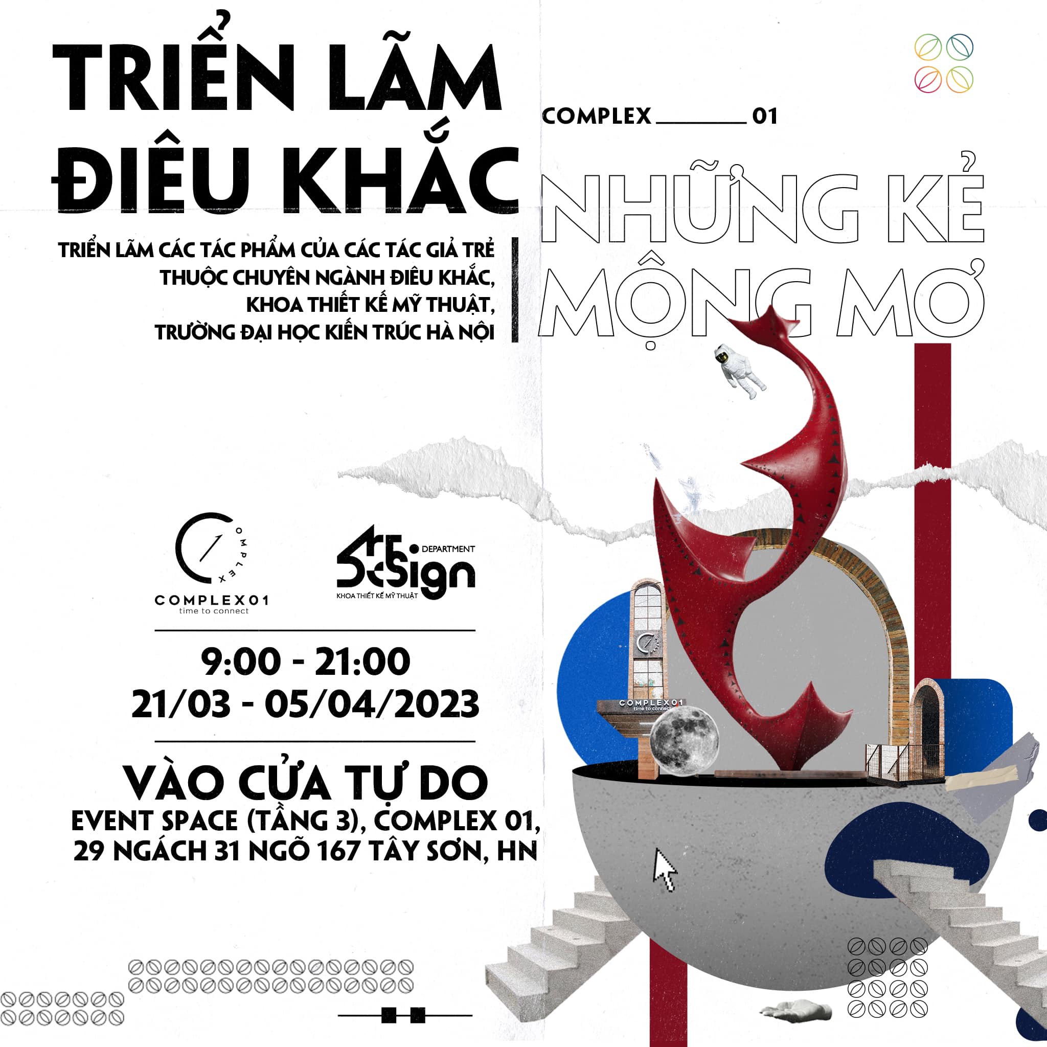 Triển lãm điêu khắc: Những Kẻ Mộng Mơ