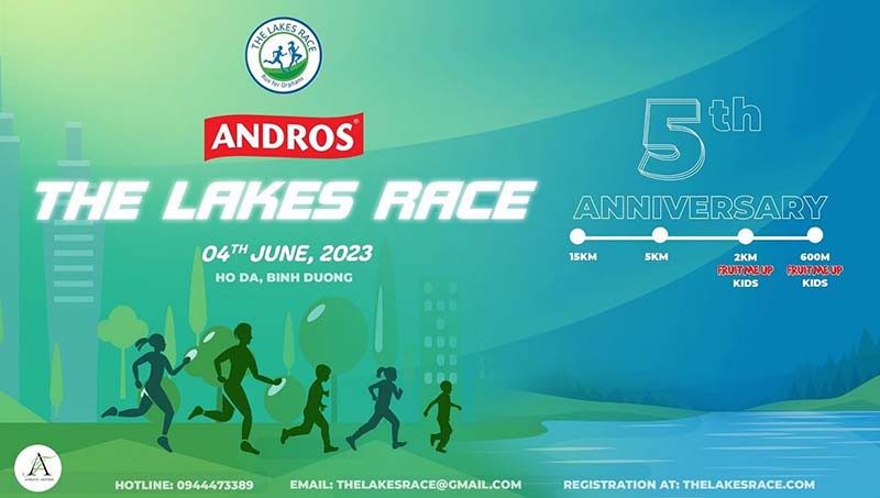 Giải chạy bộ Andros The Lakes Race 2023