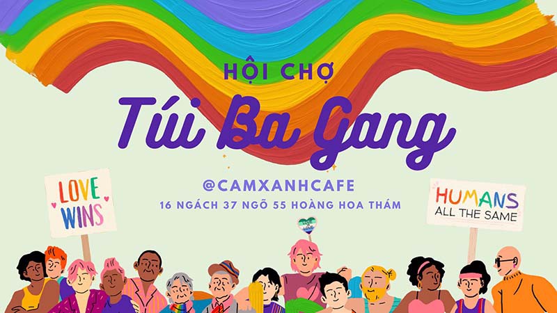 Hội chợ Túi ba gang số 8 - Pride!