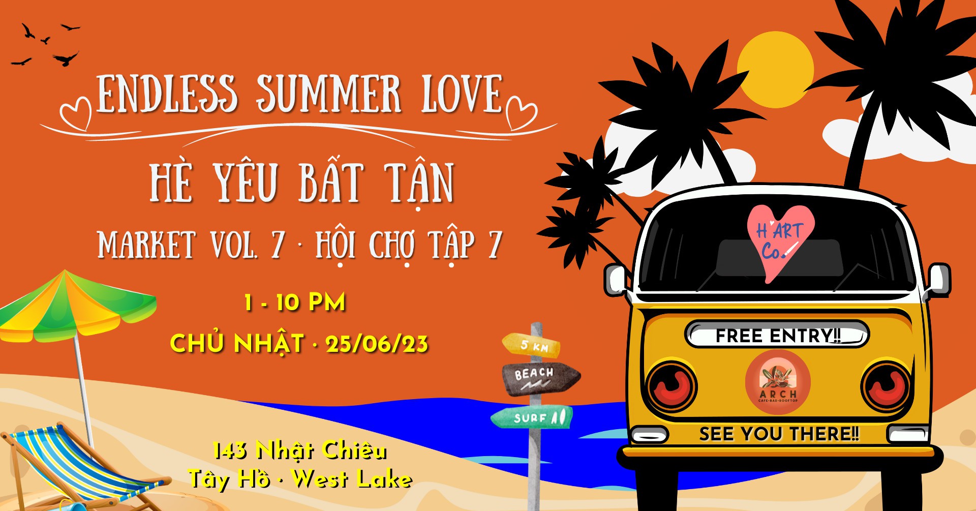 Hội chợ Endless Summer Love: Hè Yêu Bất Tận