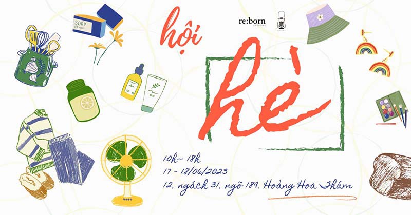 Hội HÈ - hội chợ đầu tiên tại re:born creative