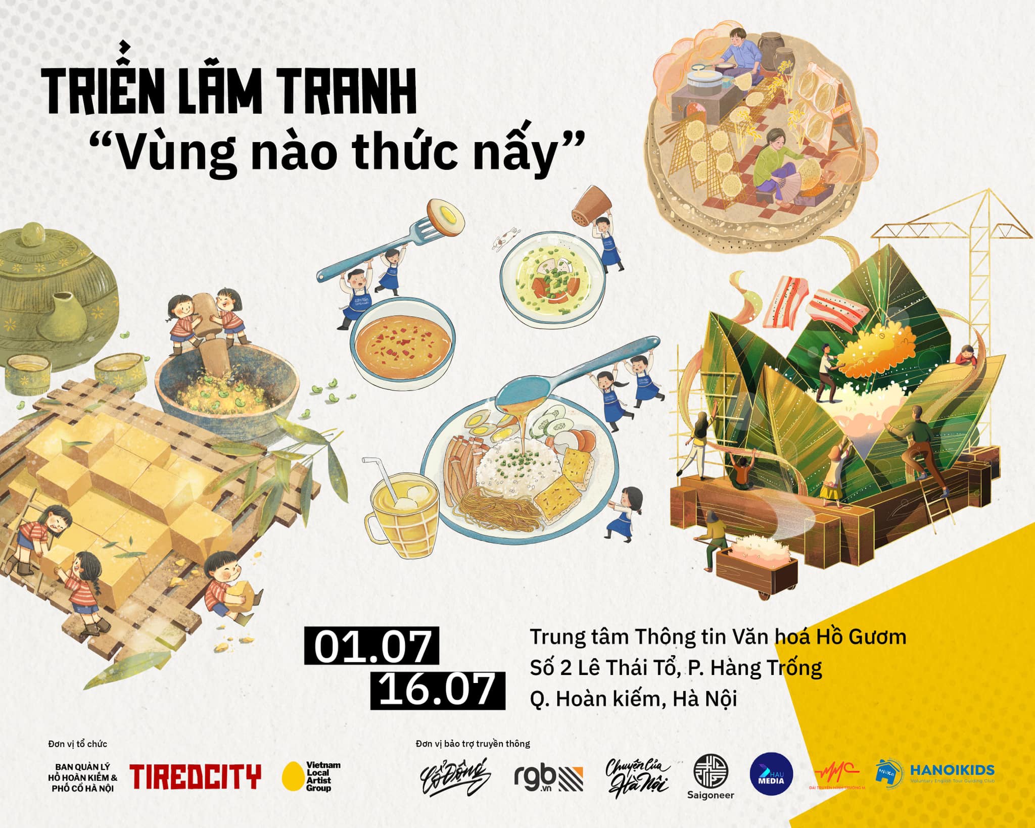 Triển lãm Vùng nào thức ý