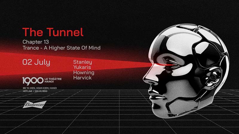 Đêm nhạc The Tunnel số thứ 13 tại 1900 - Định Stanley, Yukaris, Howning, Harvick| Ngày 02.07.2023