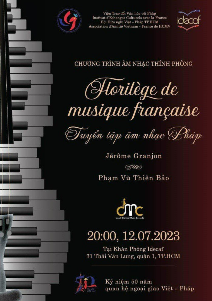 Đêm nhạc thính phòng Florilège de musique française tại IDECAF