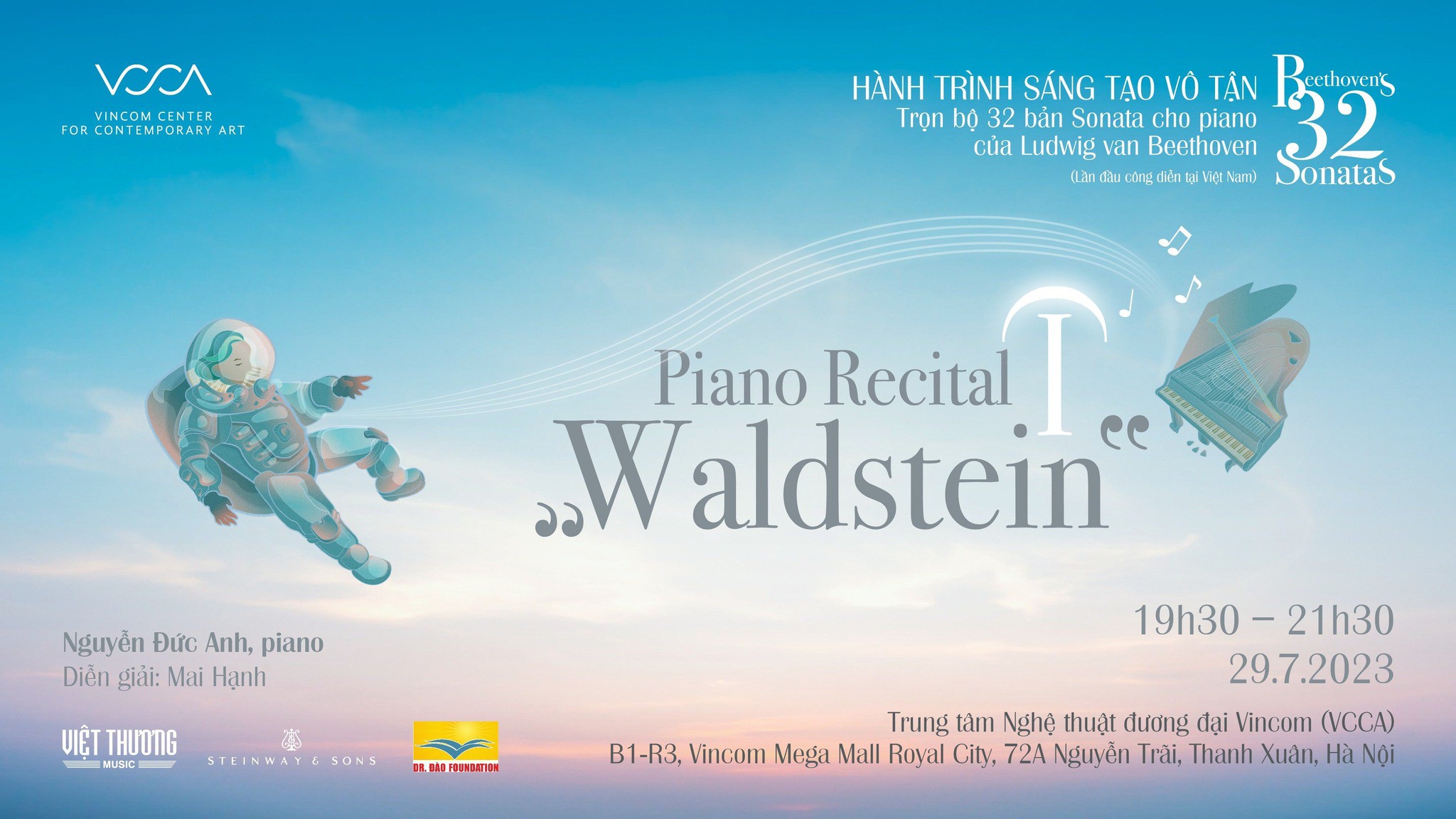 Piano recital | HÀNH TRÌNH CỦA SỰ SÁNG TẠO VÔ TẬN