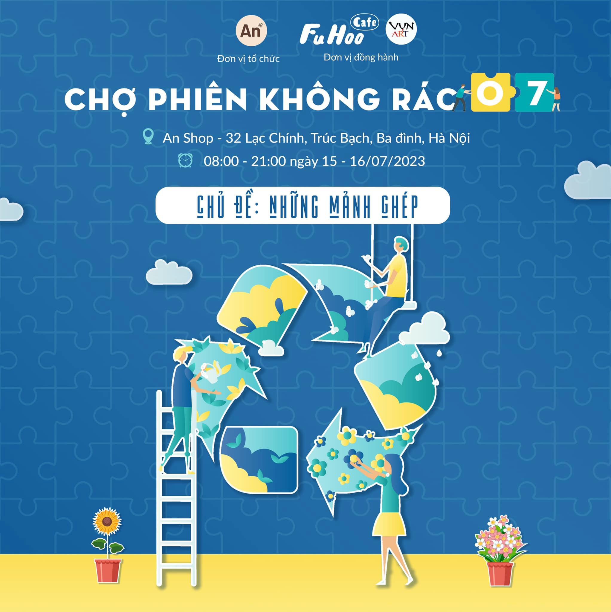 Chợ phiên không rác số 07: Những mảnh ghép