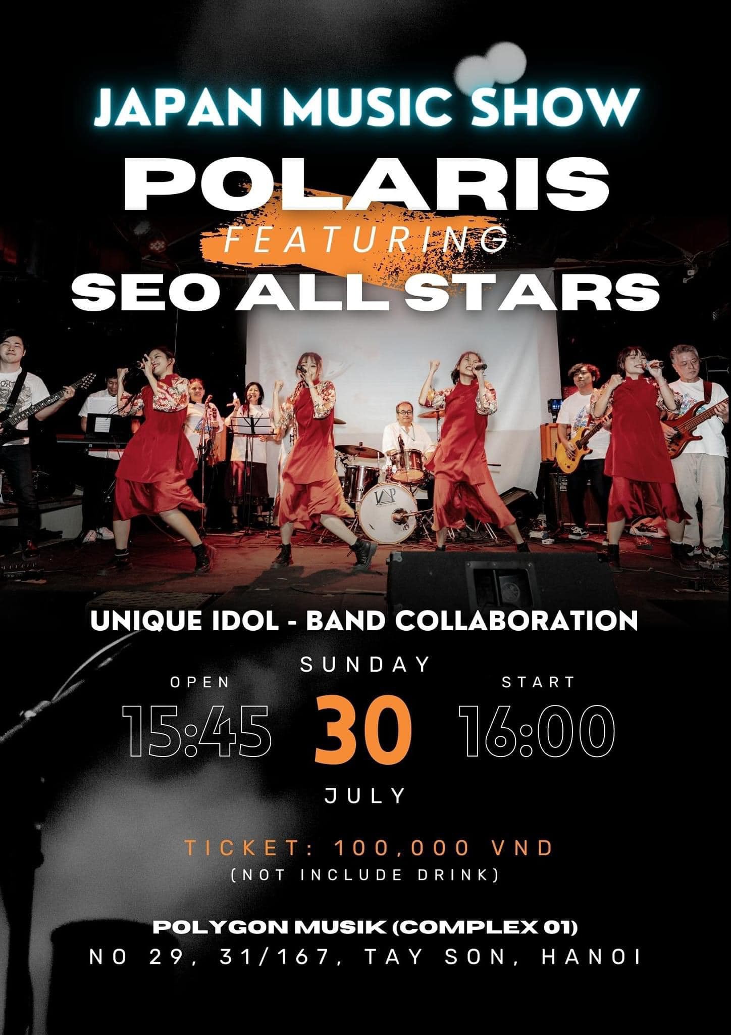 Japan Music Show: POLARIS x SEO ALL STARS