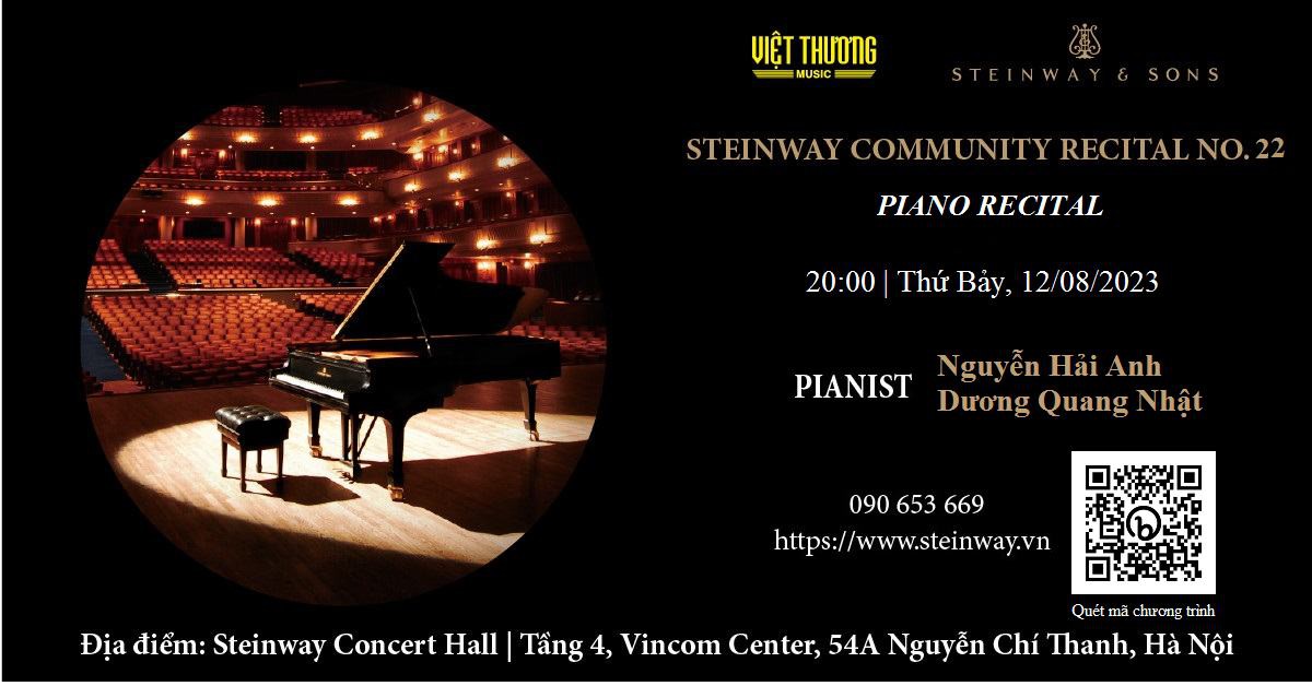 Steinway Community - Recital Series No.22