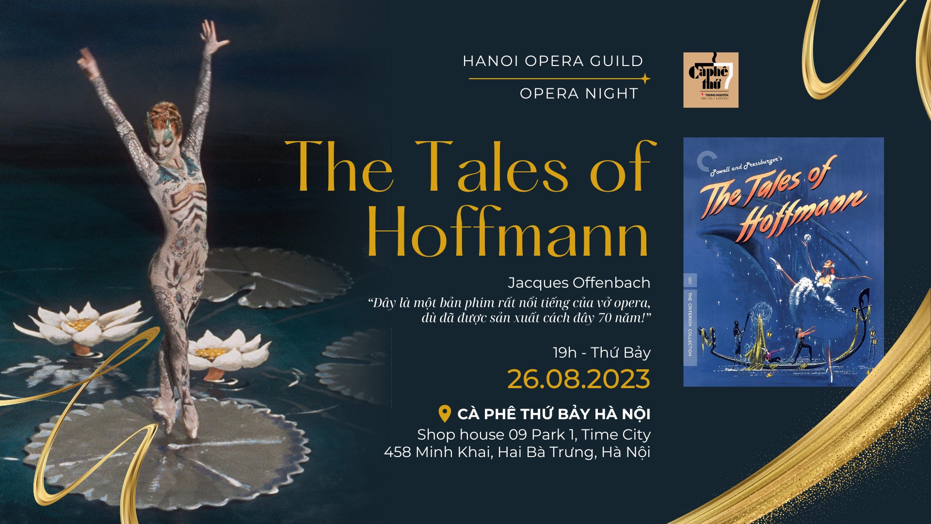 Opera Night in August: THE TALES OF HOFFMANN- NHỮNG CÂU CHUYỆN CỦA HOFFMANN