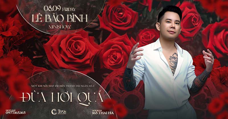 Minishow LÊ BẢO BÌNH tại Hà Nội - Ngày 08.09.2023