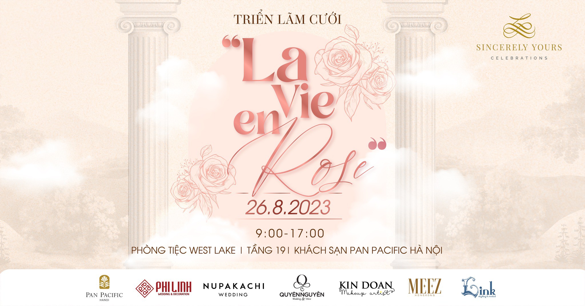 Triển lãm cưới 2023 Wedding Show: La Vie en Rose