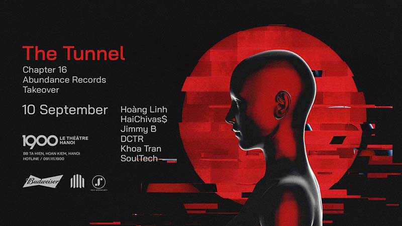 Đêm nhạc 1900 The Tunnel No16 - Abundance Records Takeover - Ngày 10.09.2023