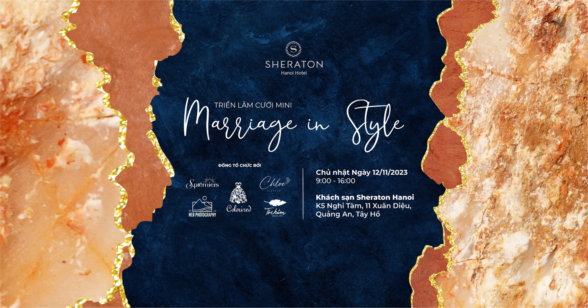 Triển lãm cưới Wedding Mini Fair 2023: Marriage in Style at Sheraton Hanoi