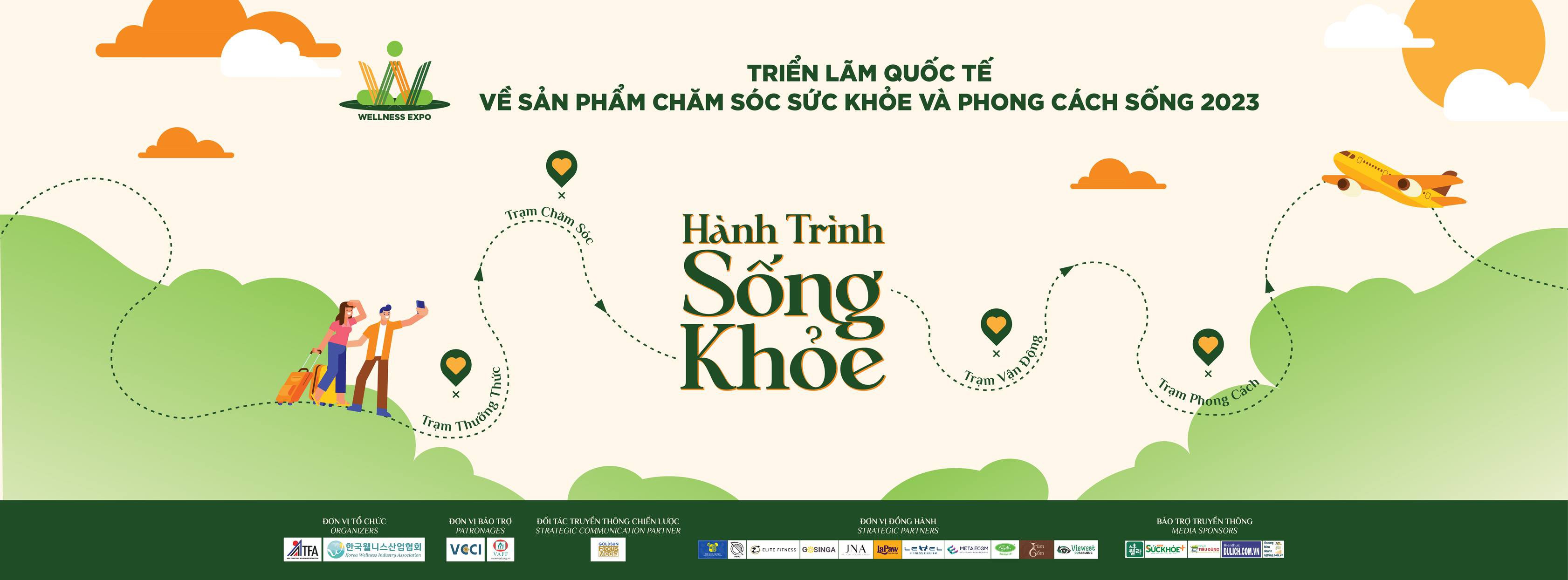 Triển lãm quốc tế về sản phẩm chăm sóc sức khỏe và phong cách sống 2023.