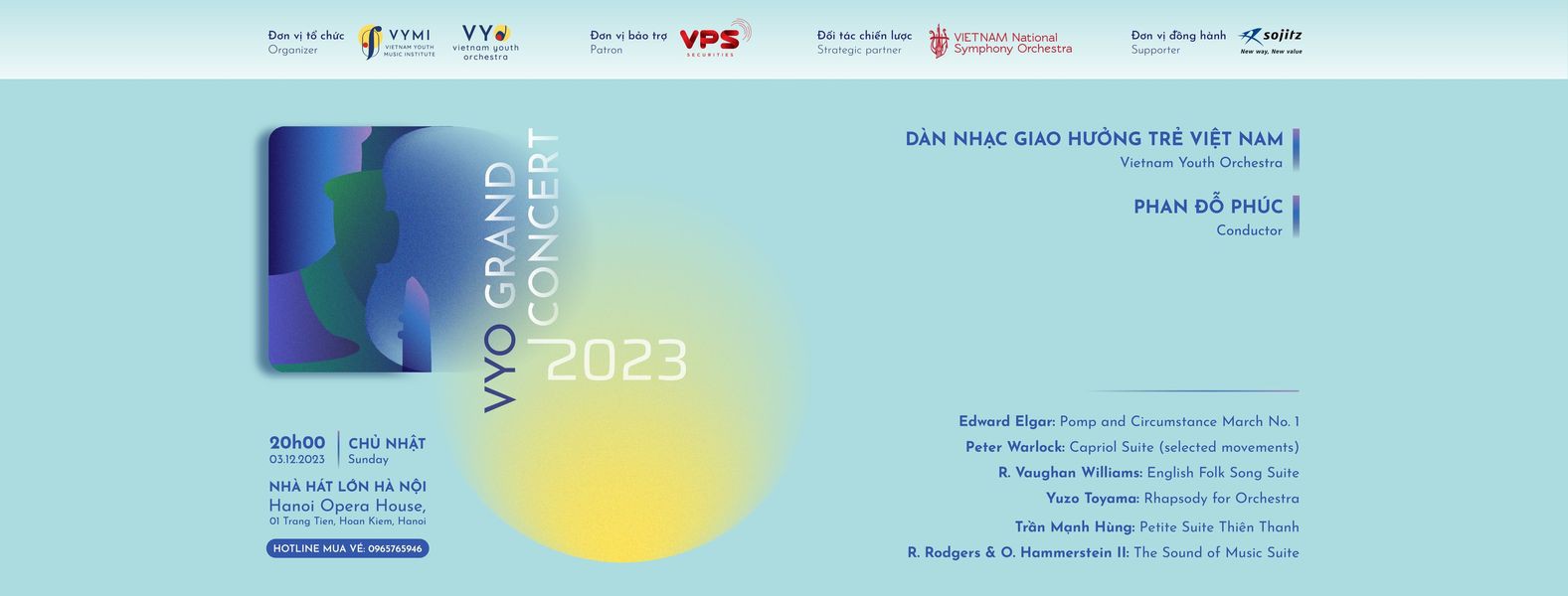 Sự kiện hòa nhạc VYO GRAND CONCERT 2023