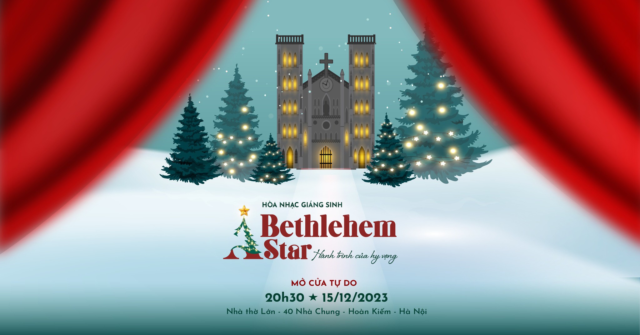 Hòa nhạc giáng sinh: A BETHLEHEM STAR - HÀNH TRÌNH CỦA HY VỌNG