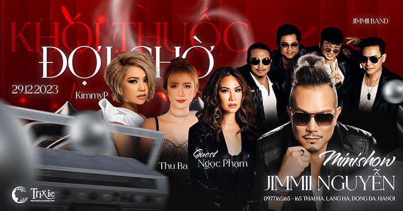 Minishow Jimmii Nguyễn tại Hà Nội - Ngày 29.12.2023