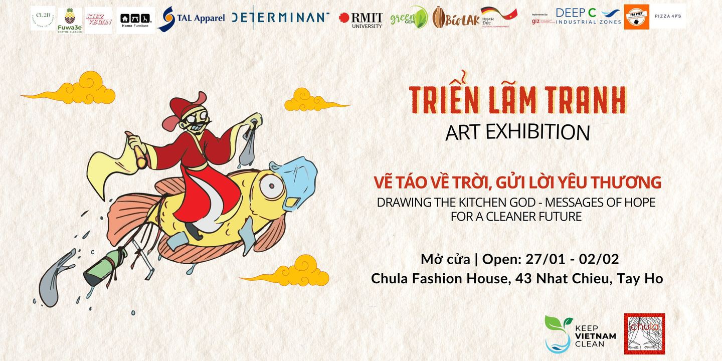 Sự Kiện Triển Lãm Tranh Vẽ Táo Về Trời - Gửi Lời Yêu Thương - Art Exhibition - Kitchen Good Day 2024