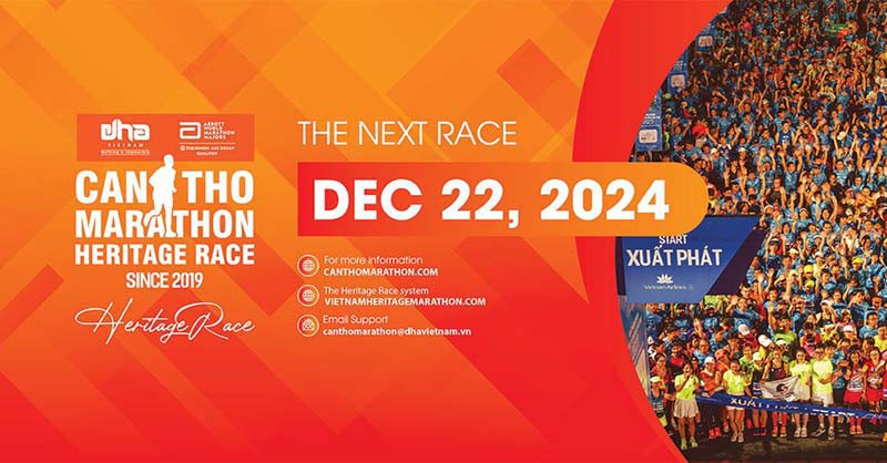 Giải chạy bộ Can Tho Heritage Marathon 2024