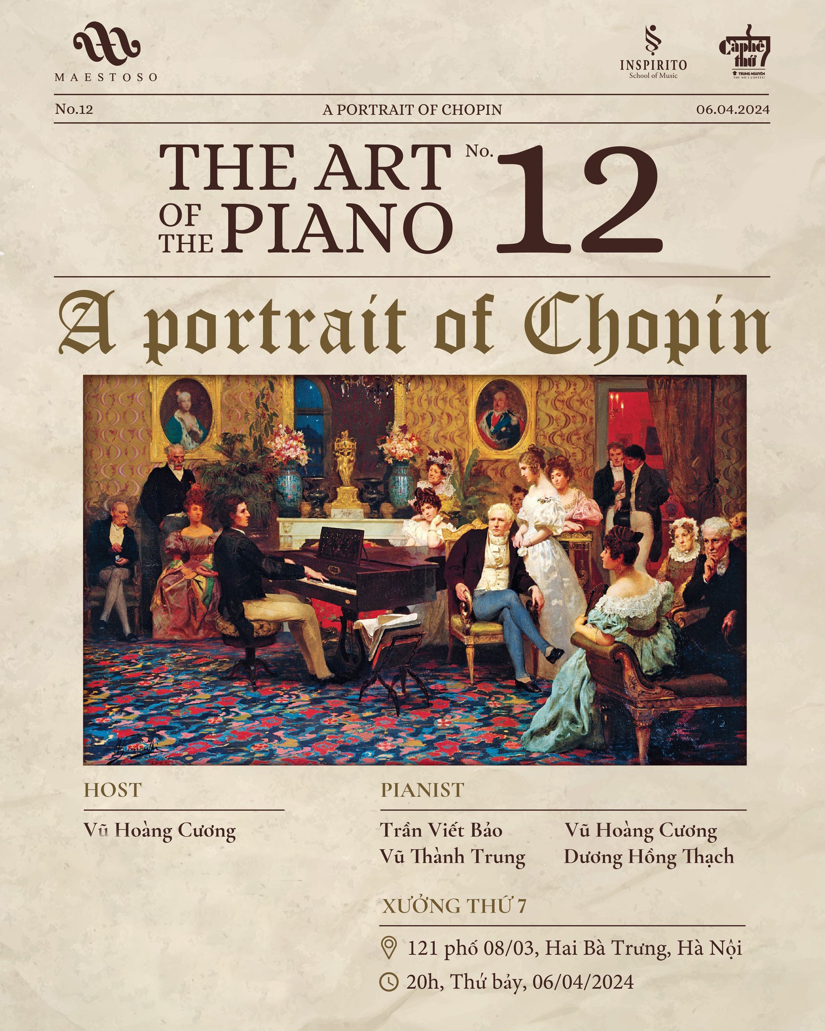 The Art of the Piano No.12; A portrait of Chopin
