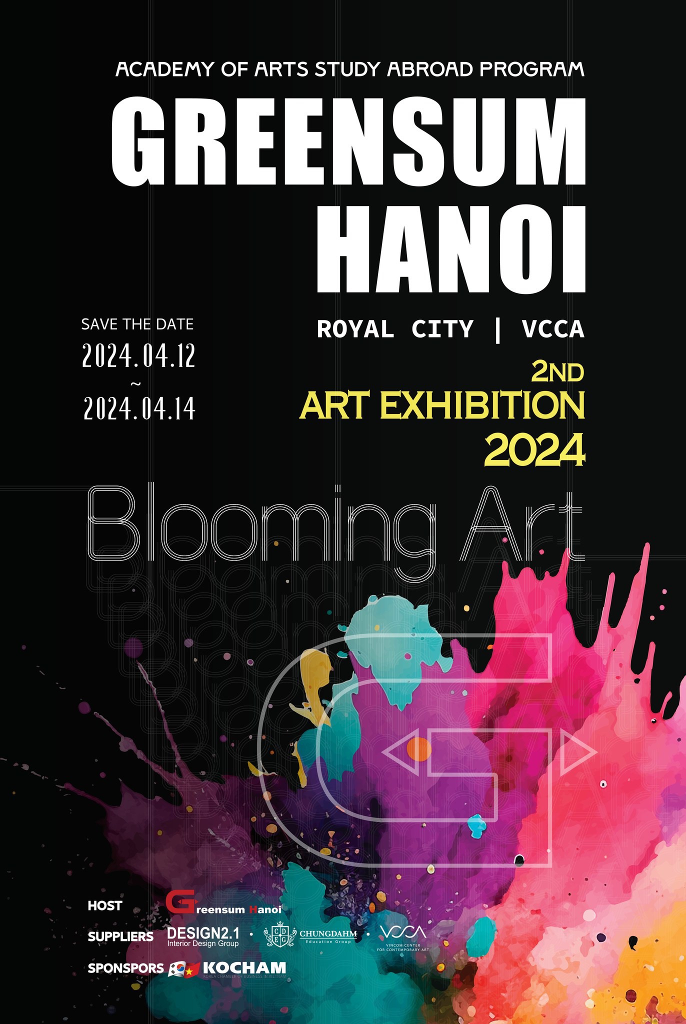 Triển lãm nghệ thuật lần thứ 2 CHỦ ĐỀ BLOOMING ART 12. 4. 2024