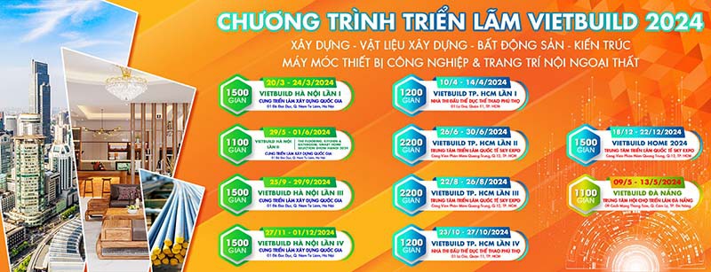 Triển lãm VIETBUILD tại TP. Hồ Chí Minh 2024 - Lần 2