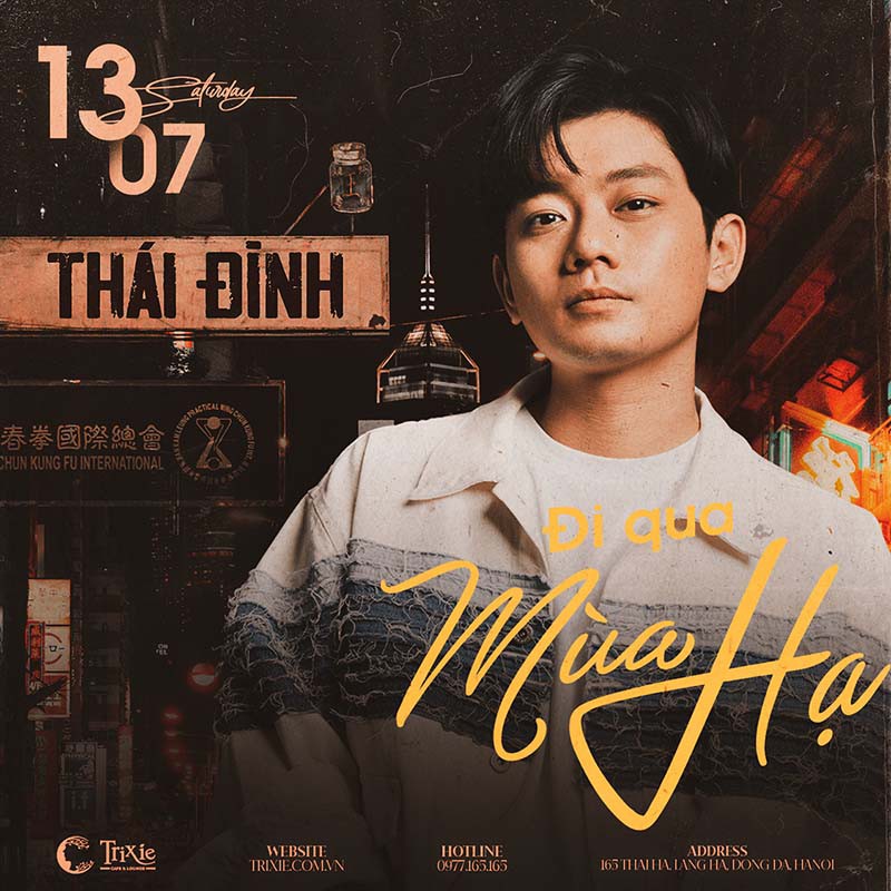 Minishow THÁI ĐINH tại Hà Nội - Ngày 13.07.2024