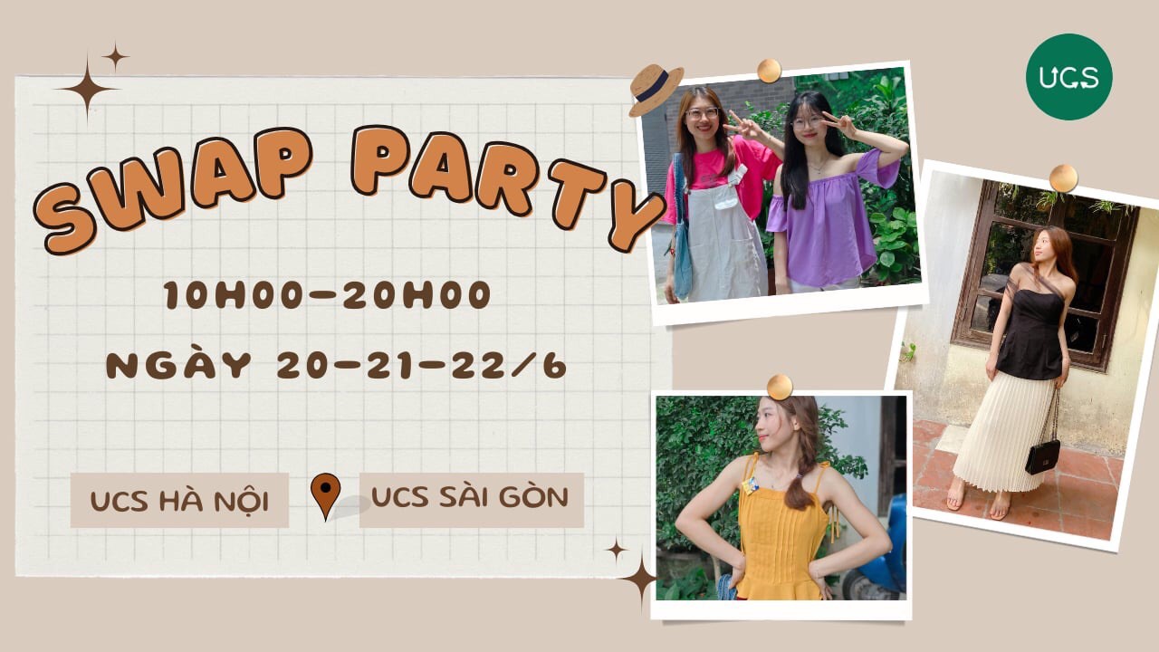 Urban Swap Party - Phiên Đổi Và Trao Tặng Đồ Miễn Phí 2024