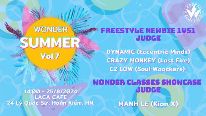Giải đấu dance Wonder Summer 2024 - Freestyle NEWBIE và Student Showcase