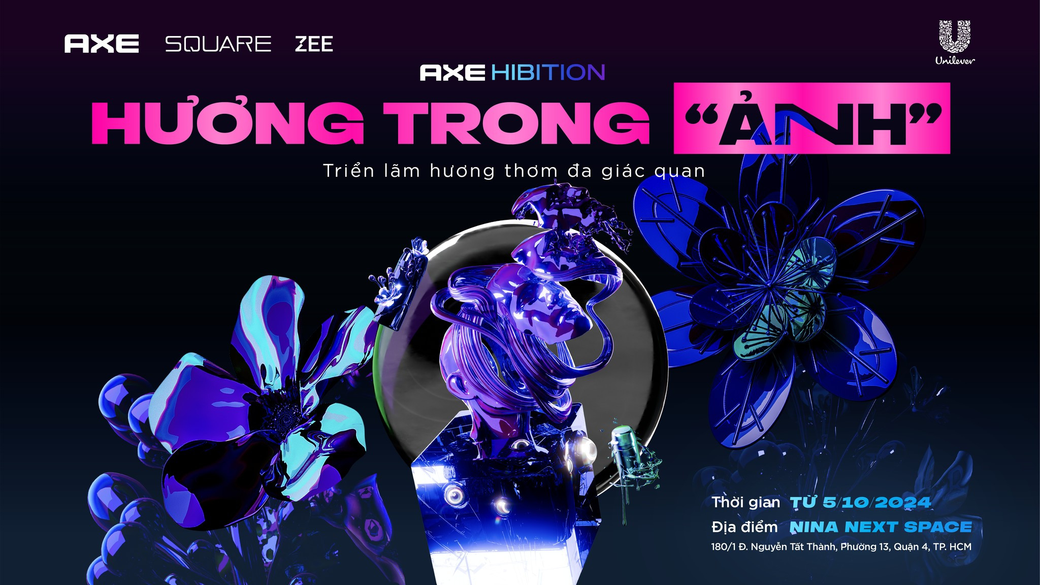 TRIỂN LÃM NGHỆ THUẬT ĐA GIÁC QUAN - AXEhibition HƯƠNG TRONG “ẢNH”