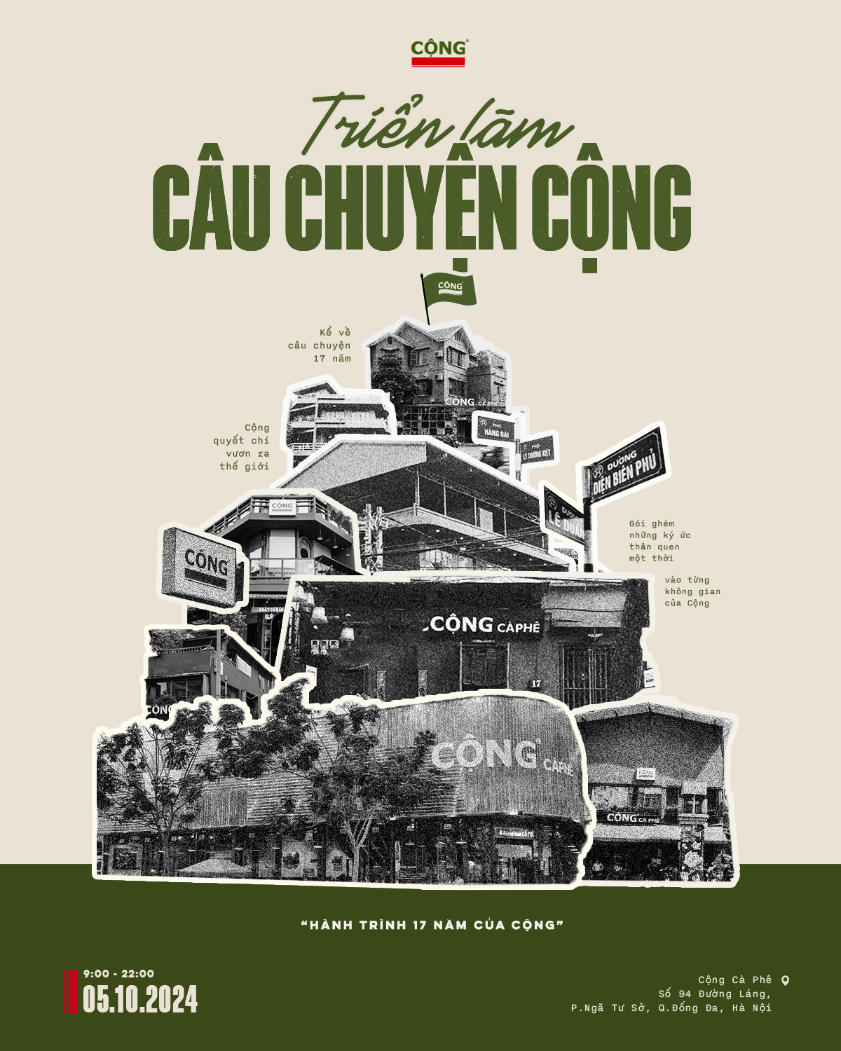 TRIỂN LÃM "CÂU CHUYỆN CỘNG?": 17 năm quyết chí ắt làm nên