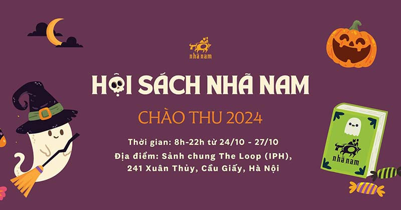 Hội sách NHÃ NAM chào Thu 2024