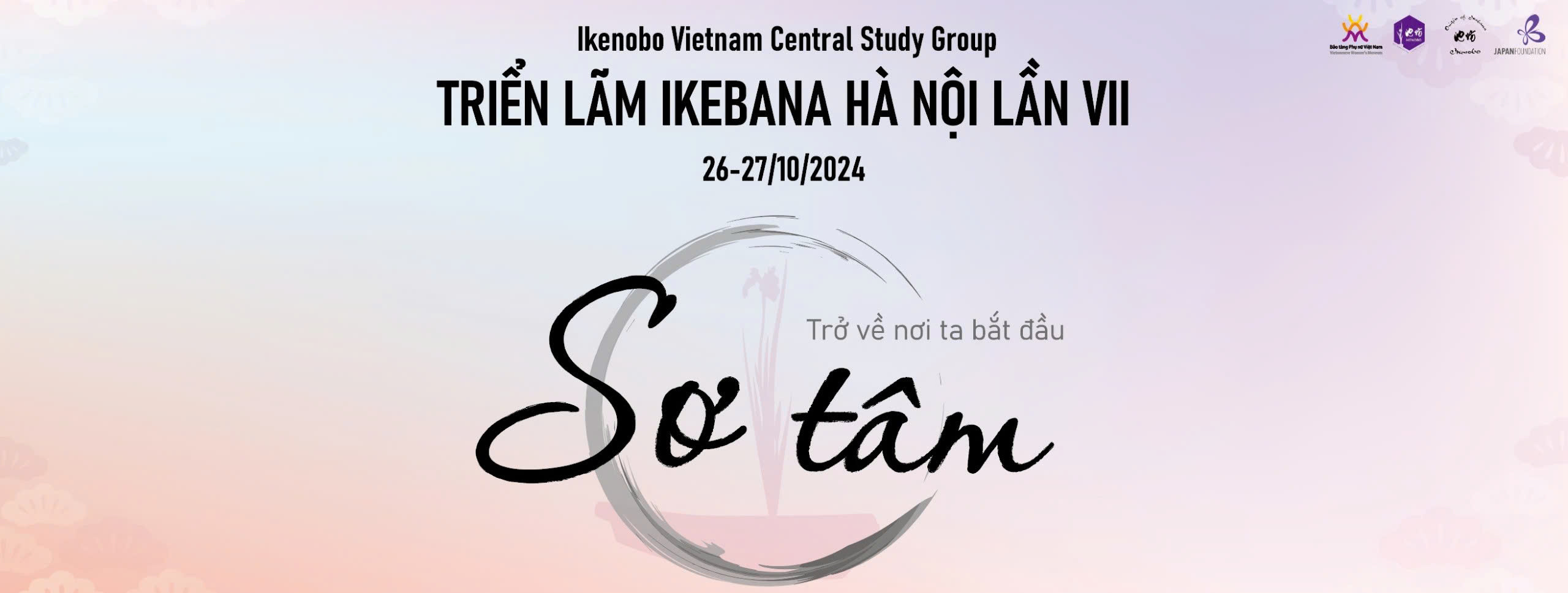 TRIỂN LÃM IKEBANA HÀ NỘI LẦN THỨ VII - SƠ TÂM