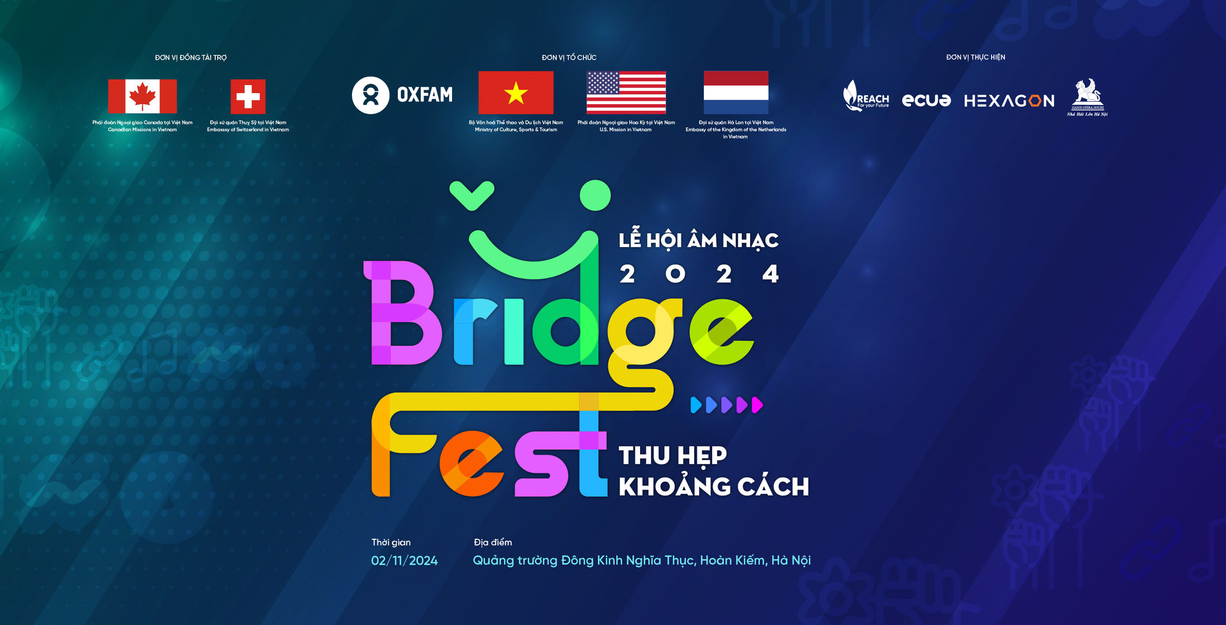 HÒA NHỊP ÂM THANH, THU HẸP KHOẢNG CÁCH CÙNG BRIDGEFEST 2024