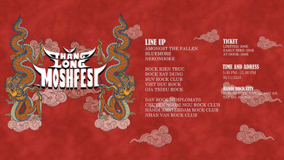 Sự kiện Thăng Long Moshfest 2024 - Rock Kiến Trúc