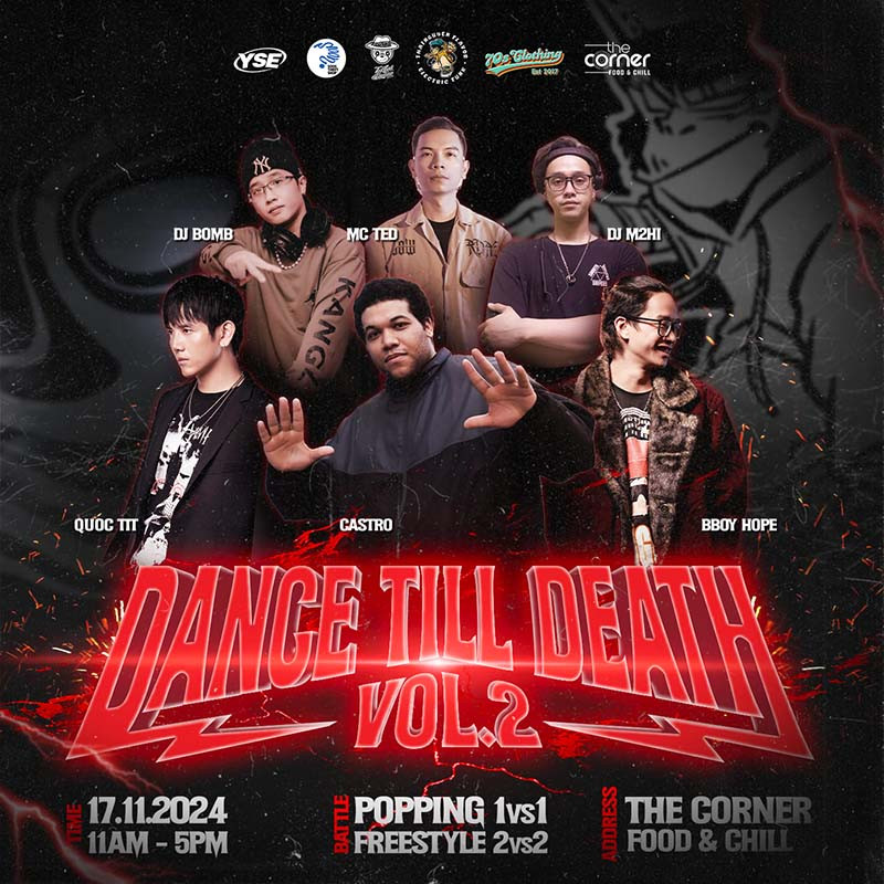 Giải đấu Popping - Freestyle chào đông 2024 - Dance Till Death Vol 2